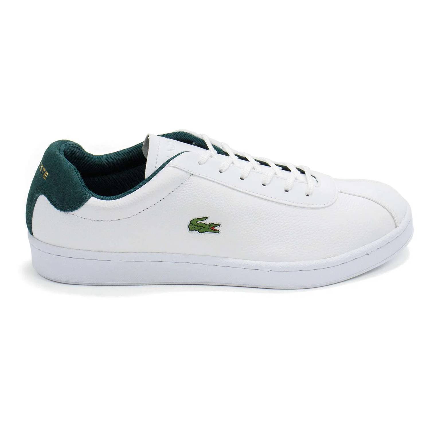 New Lacoste Mens Masters Sneakers In White